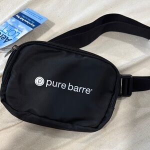 Pure Barre Black Bag Cross Body
